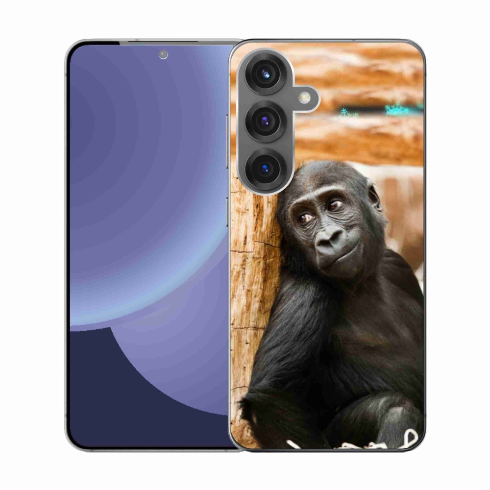 Gelový kryt mmCase na Samsung Galaxy S25 - gorila