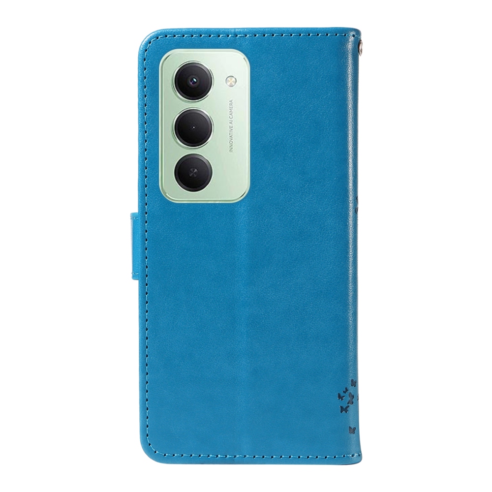 Trees knížkové pouzdro na Xiaomi Redmi 15 4G (171mm) - modré