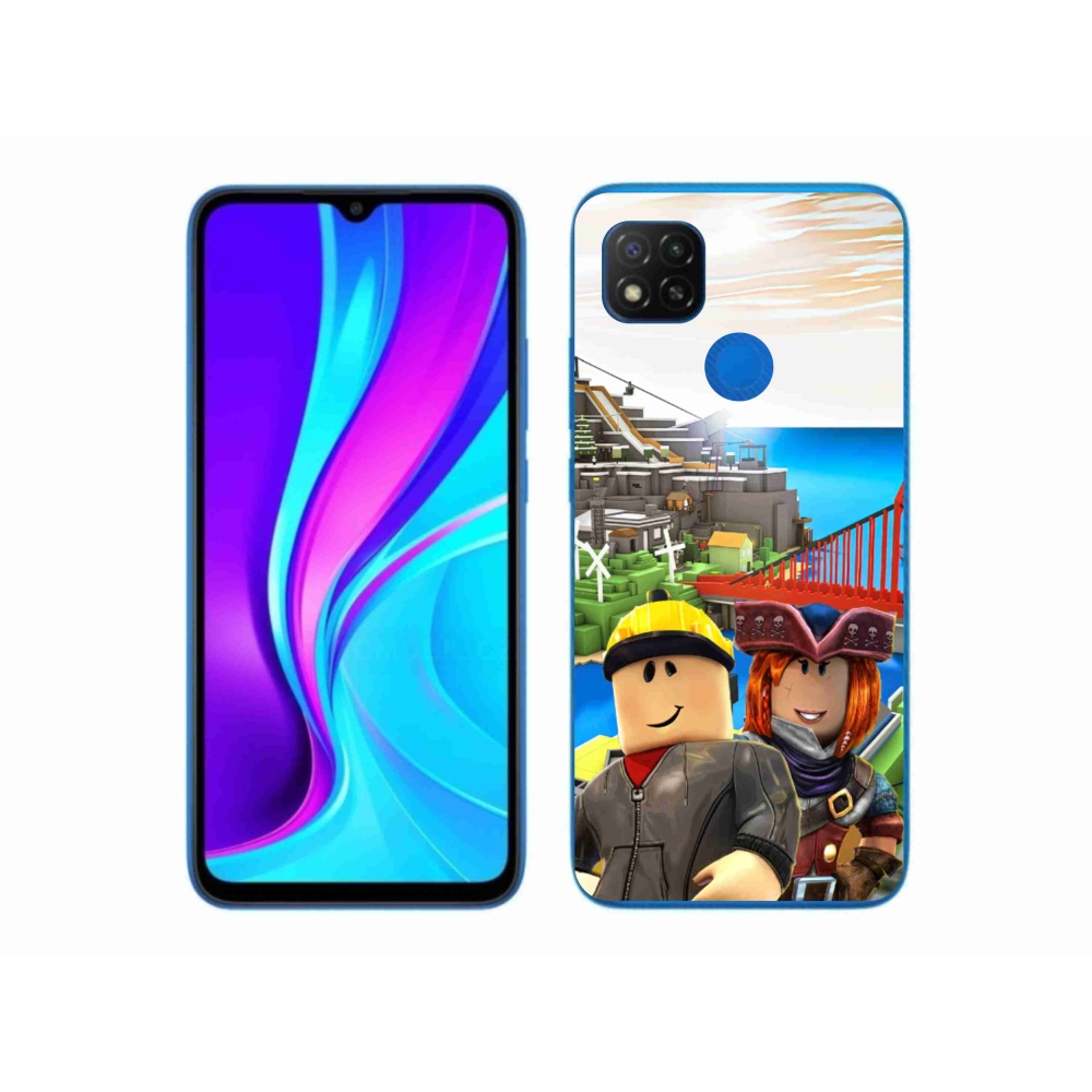 Gelový kryt mmCase na Xiaomi Redmi 9C - roblox 1