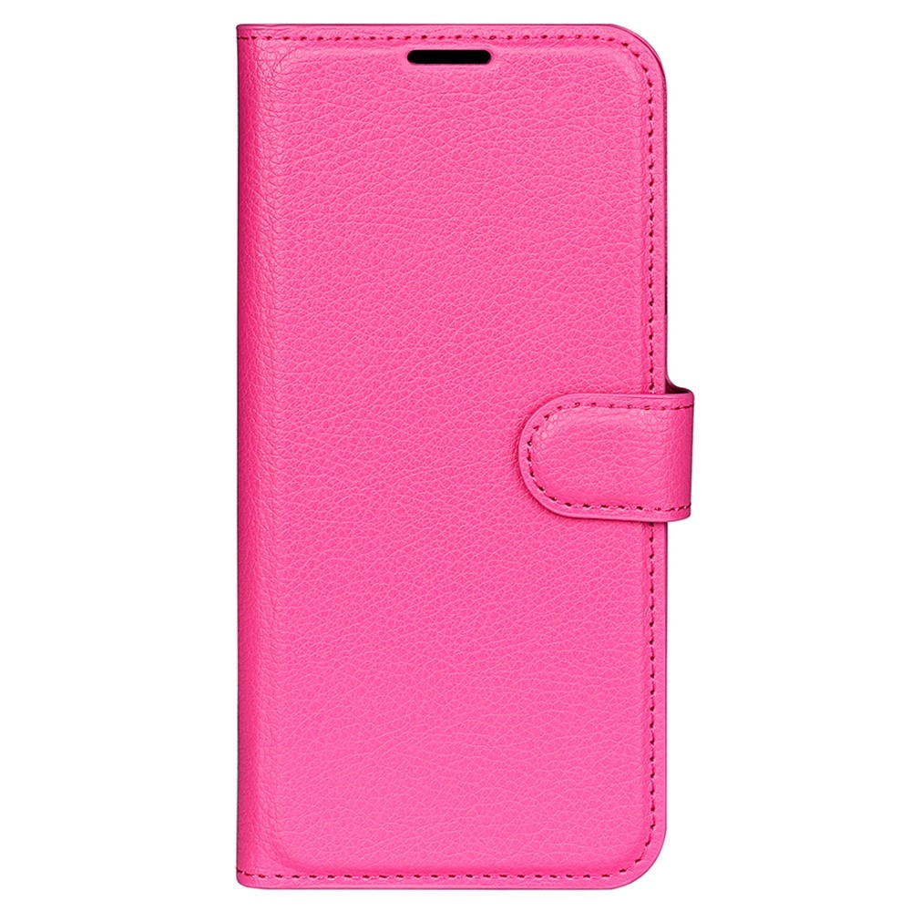 Litchi knížkové pouzdro na Vivo X90 Pro - rose