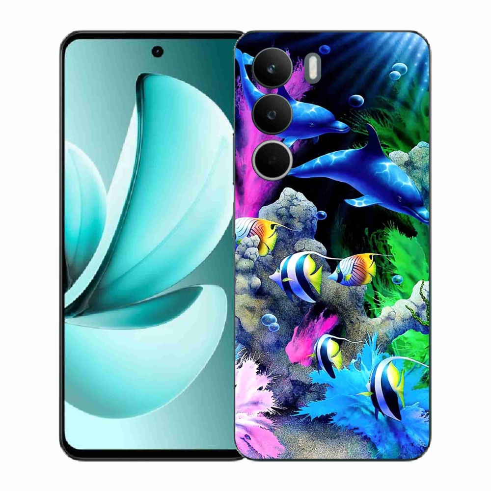 Gelový kryt mmCase na Realme C71 - mořský svět