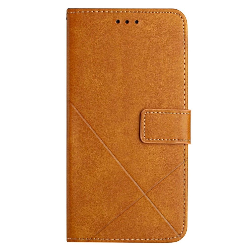Line knížkové pouzdro na Xiaomi Redmi Note 14 5G - žluté