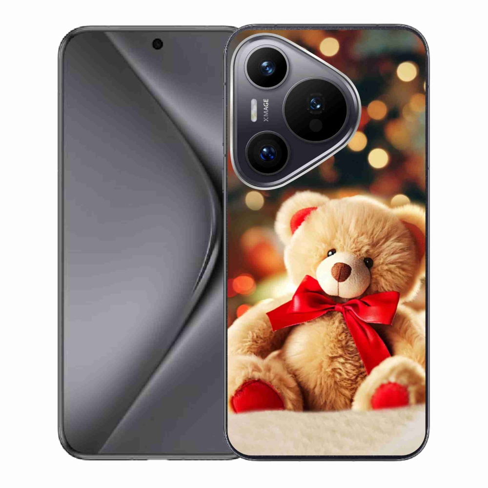 Gelový kryt mmCase na Huawei Pura 70 - plyšový medvídek