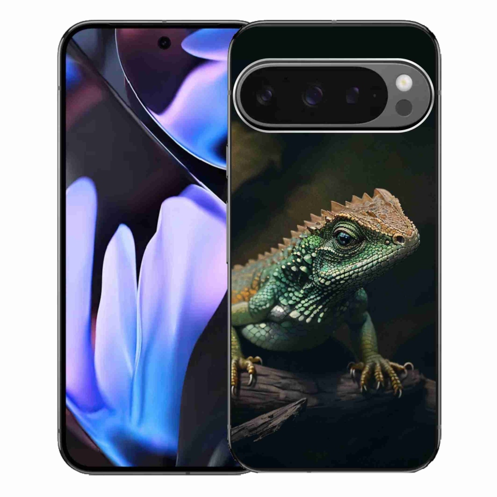 Gelový kryt mmCase na Google Pixel 9 Pro XL - ještěr