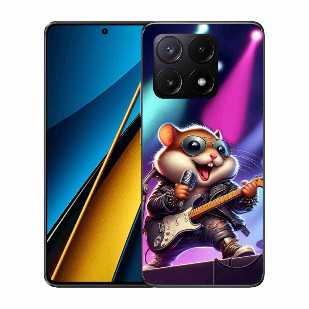 Gelový kryt mmCase na Xiaomi Poco X6 Pro 5G - křeček rocker
