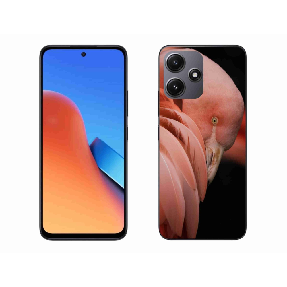 Gelový kryt mmCase na Xiaomi Redmi 12 5G - plameňák 3