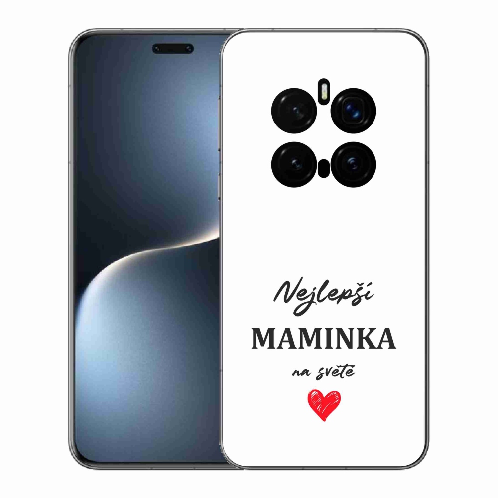 Gelový kryt mmCase na Honor Magic 7 Pro 5G - nejlepší maminka 1 bílé pozadí