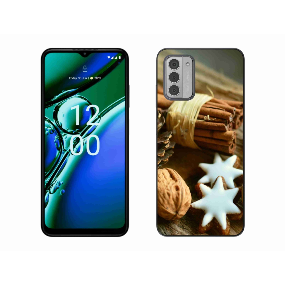 Gelový kryt mmCase na Nokia G42 - skořice a perníčky