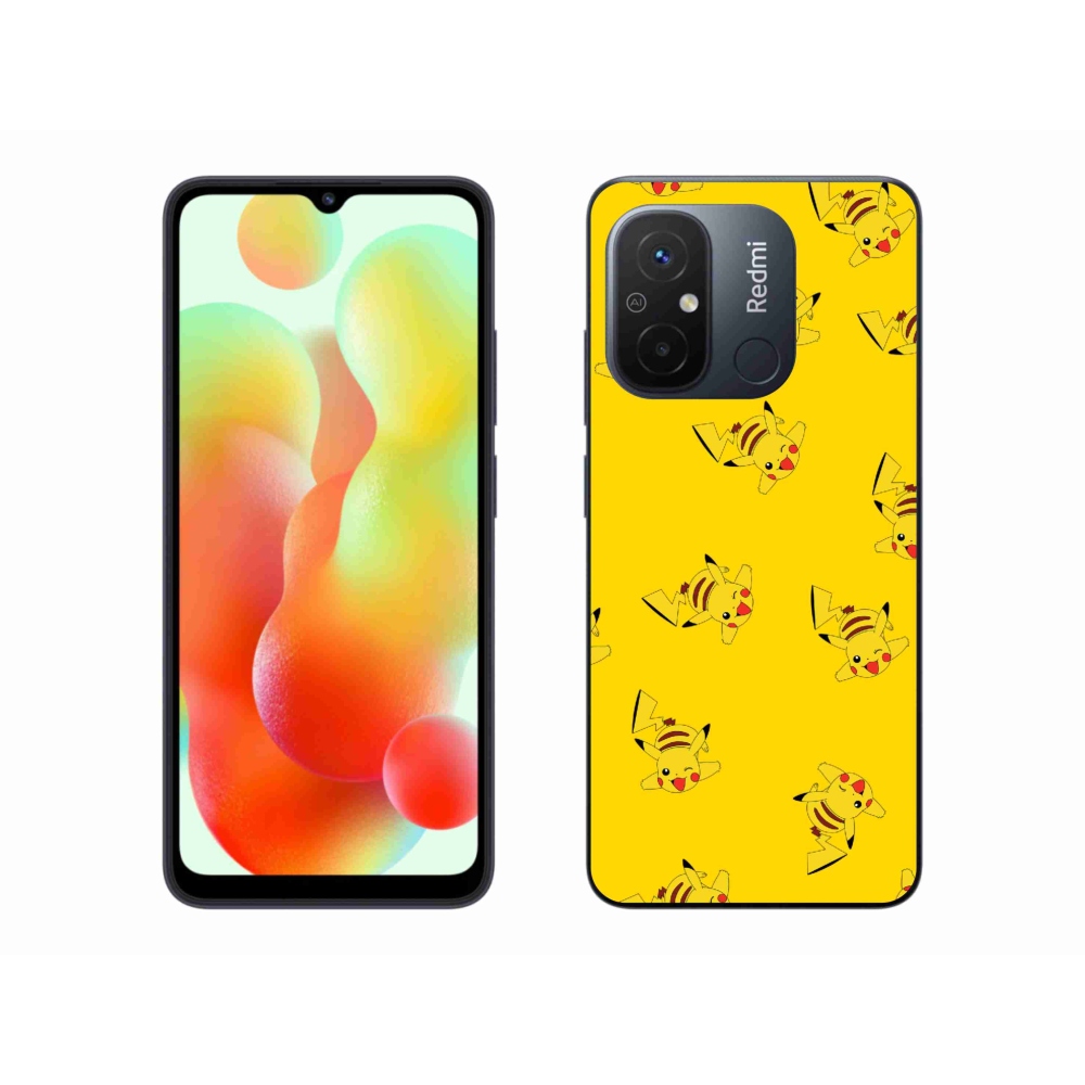 Gelový kryt mmCase na Xiaomi Redmi 12C - pikachu