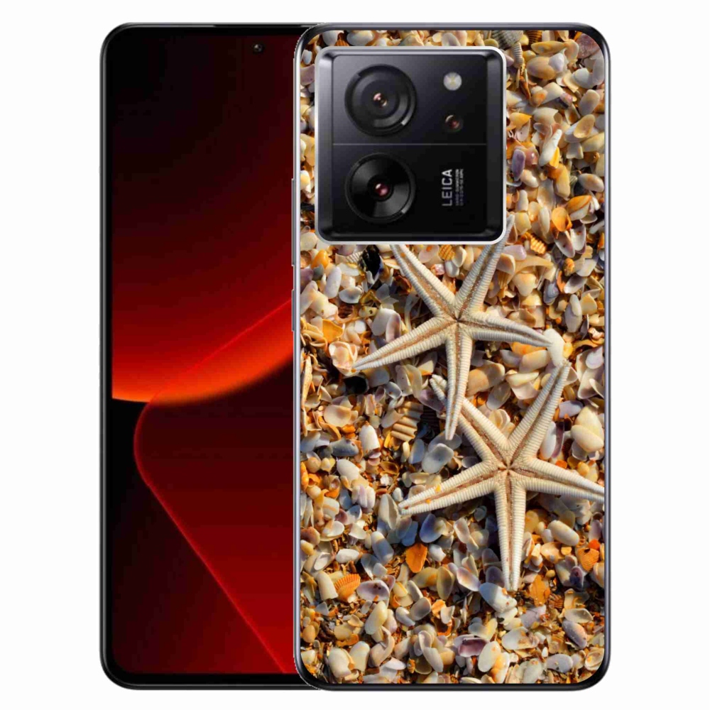 Gelový kryt mmCase na Xiaomi 13T/13T Pro - mořské hvězdice