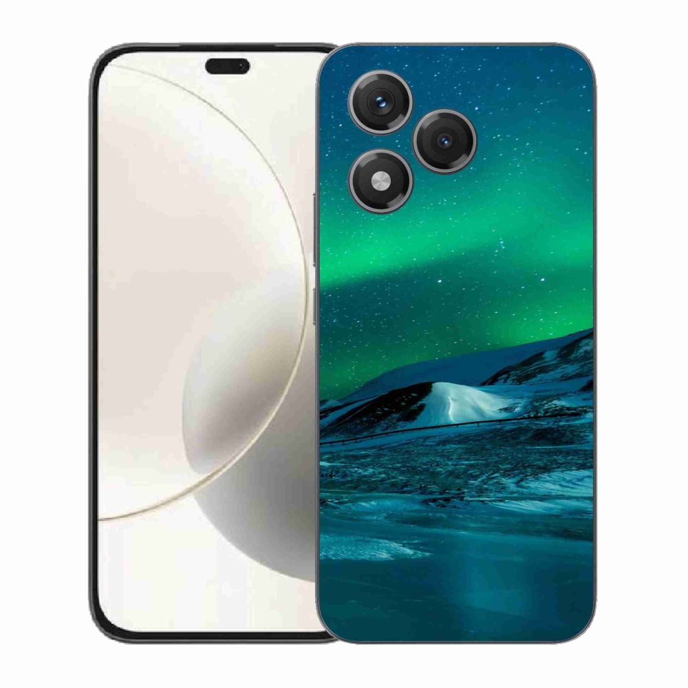 Gelový kryt mmCase na Honor 400 Lite - polární záře