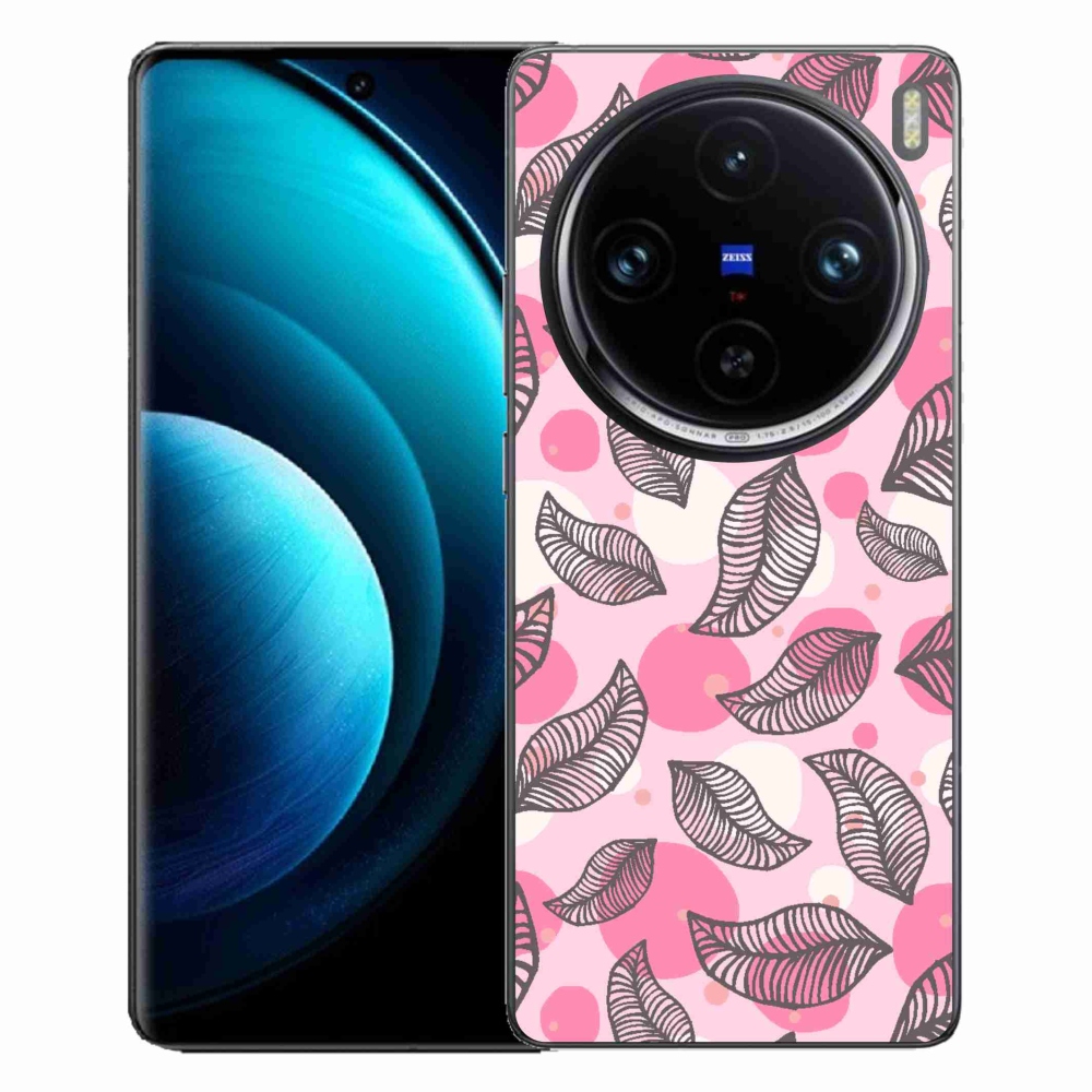Gelový kryt mmCase na Vivo X100 Pro 5G - kreslené padající listy