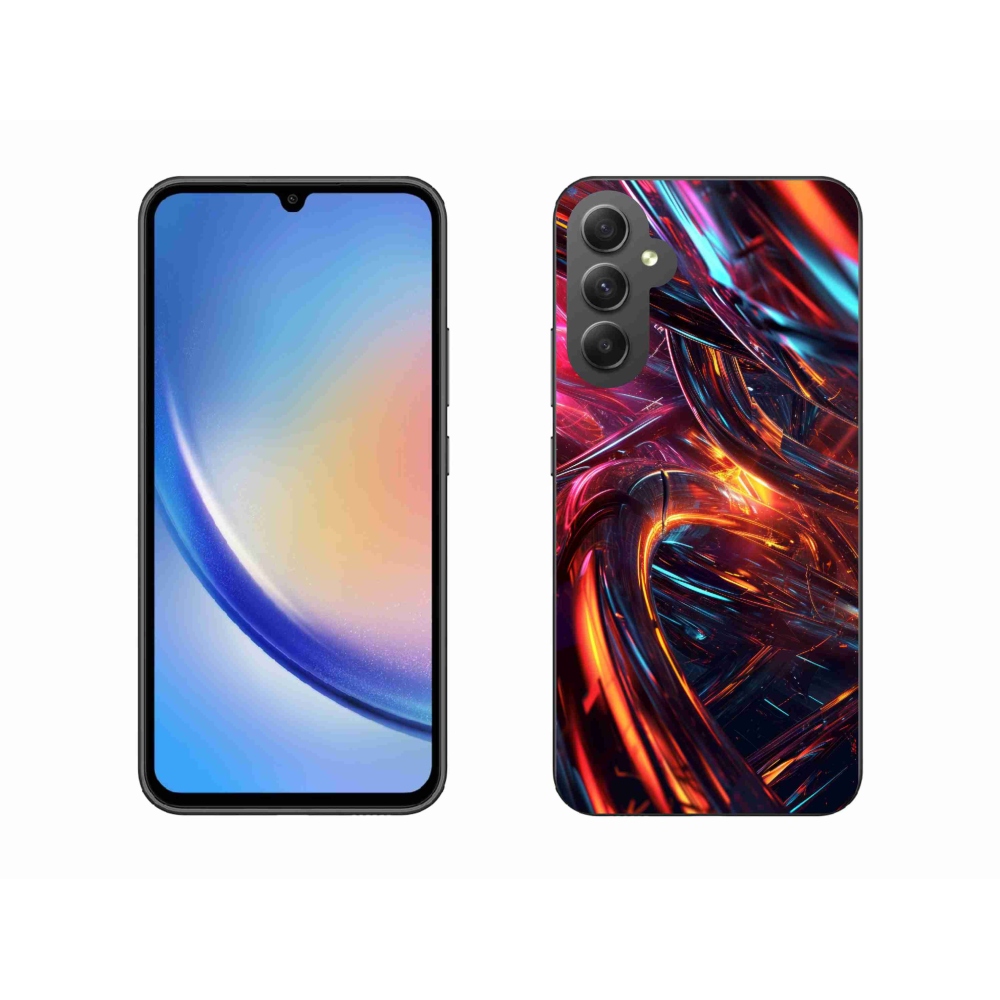 Gelový kryt mmCase na Samsung Galaxy A34 5G - abstraktní motiv 10