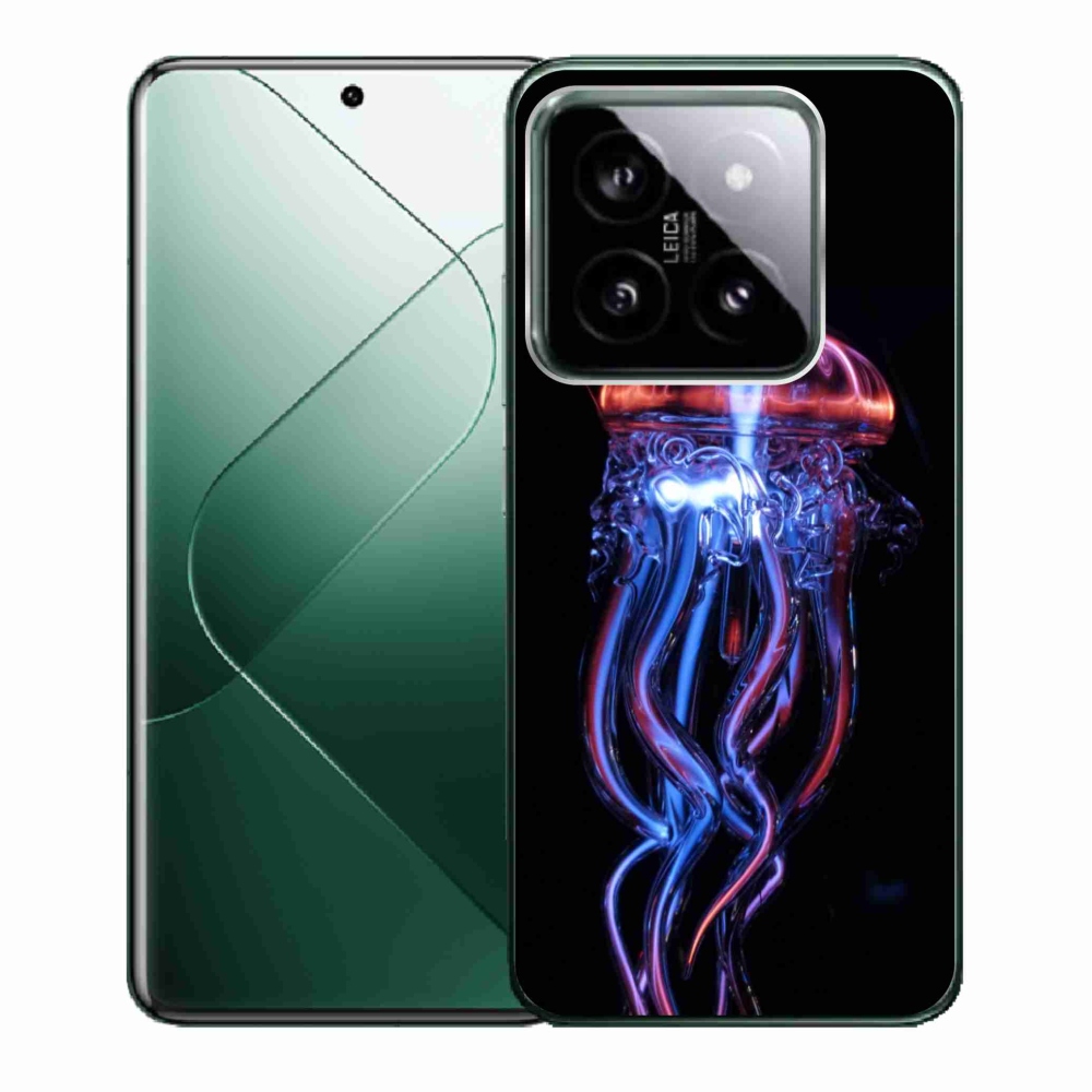 Gelový kryt mmCase na Xiaomi 14 - medúza