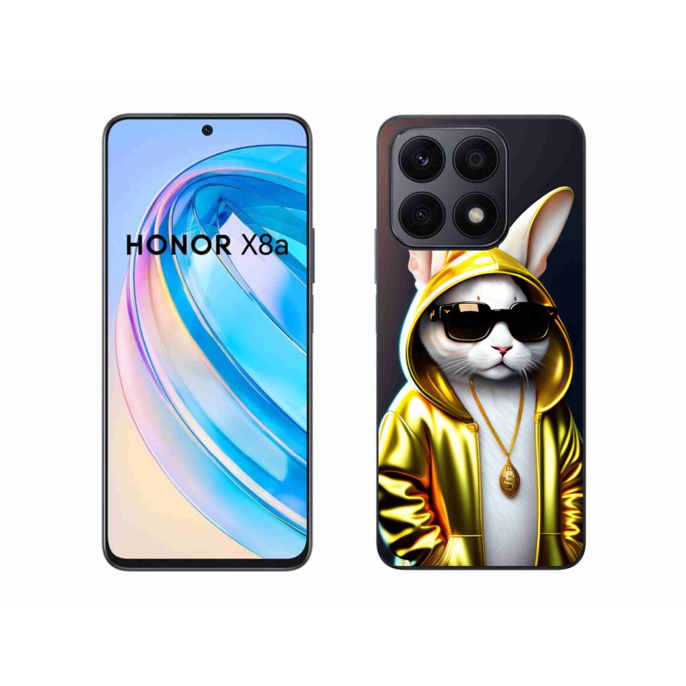 Gelový kryt mmCase na Honor X8a - kočka boss