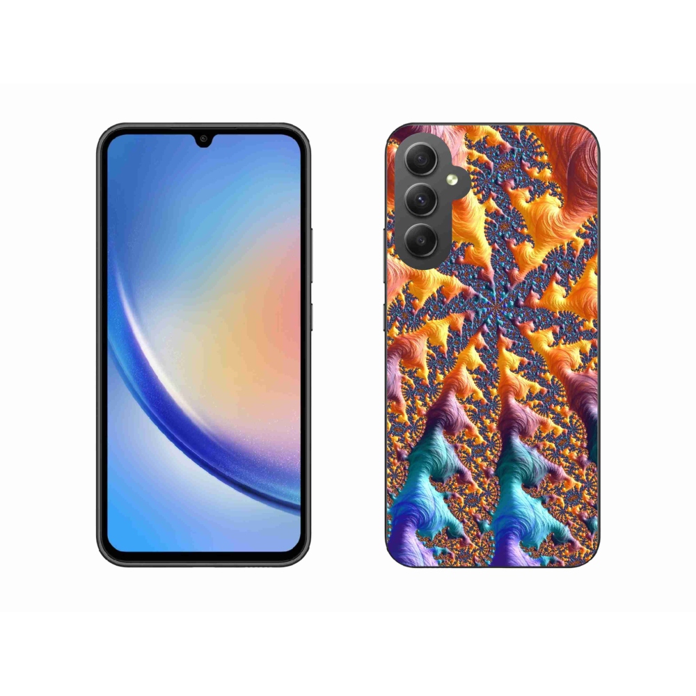 Gelový kryt mmCase na Samsung Galaxy A34 5G - abstraktní motiv 23