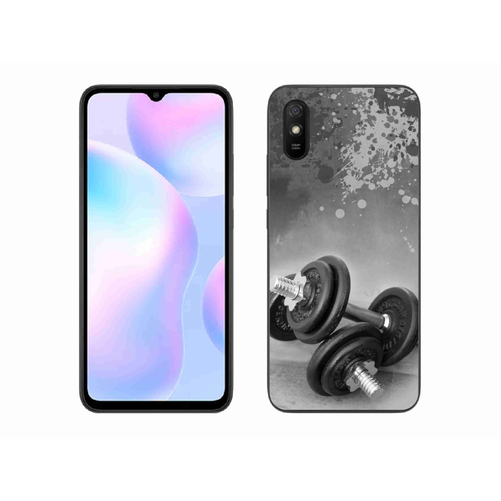 Gelový kryt mmCase na Xiaomi Redmi 9A - činky 1