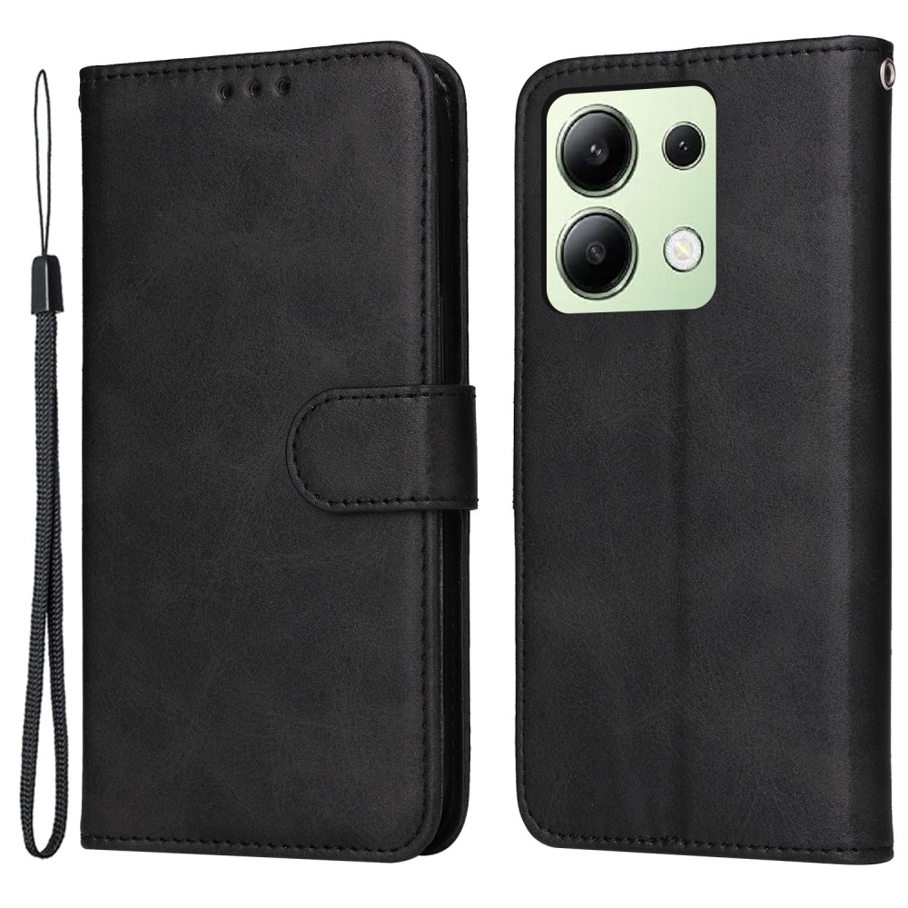 Wallet knížkové pouzdro na Xiaomi Redmi Note 13 - černé
