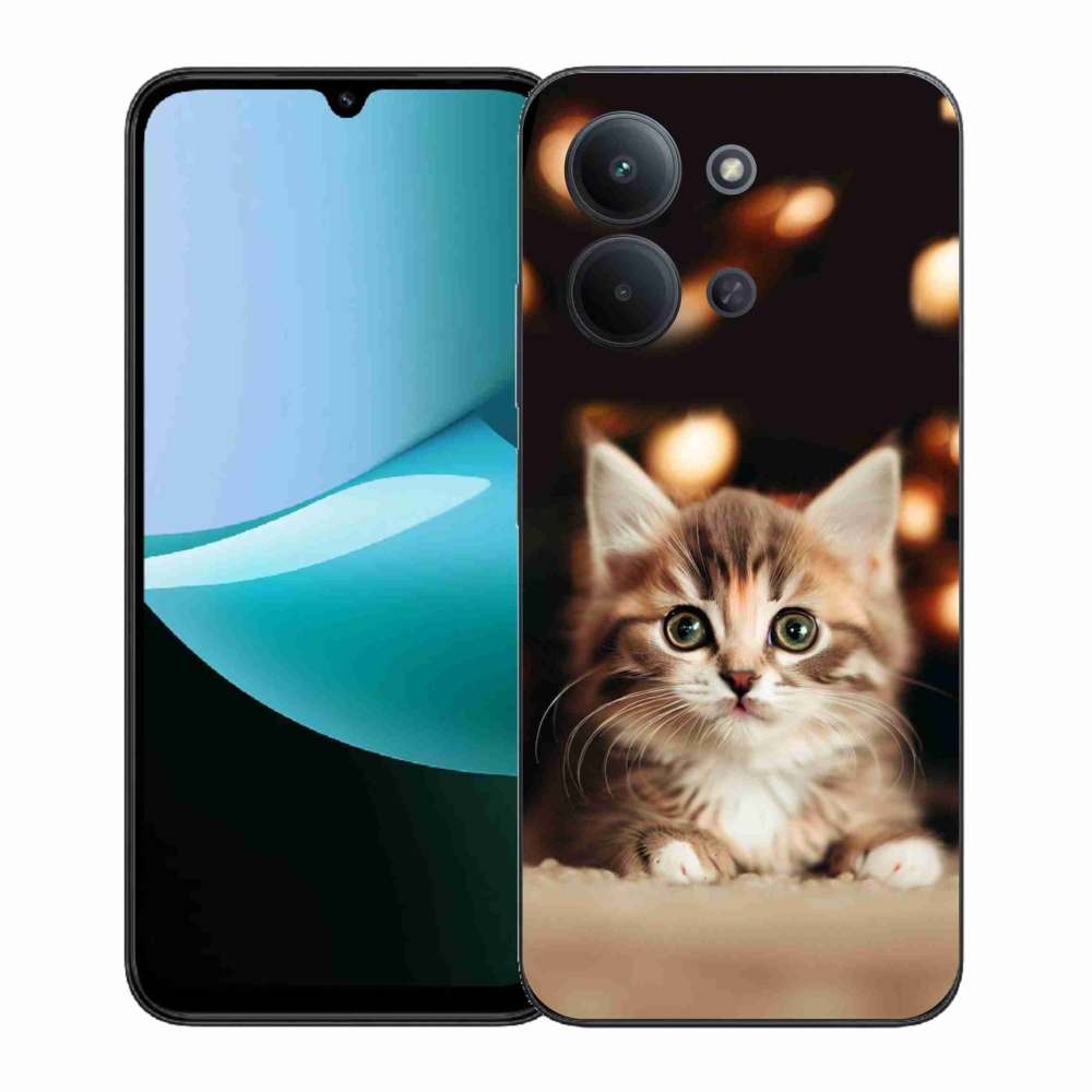 Gelový kryt mmCase na Xiaomi Redmi 15C 4G (171mm)/Poco C85 4G (171mm) - roztomilé kotě 2