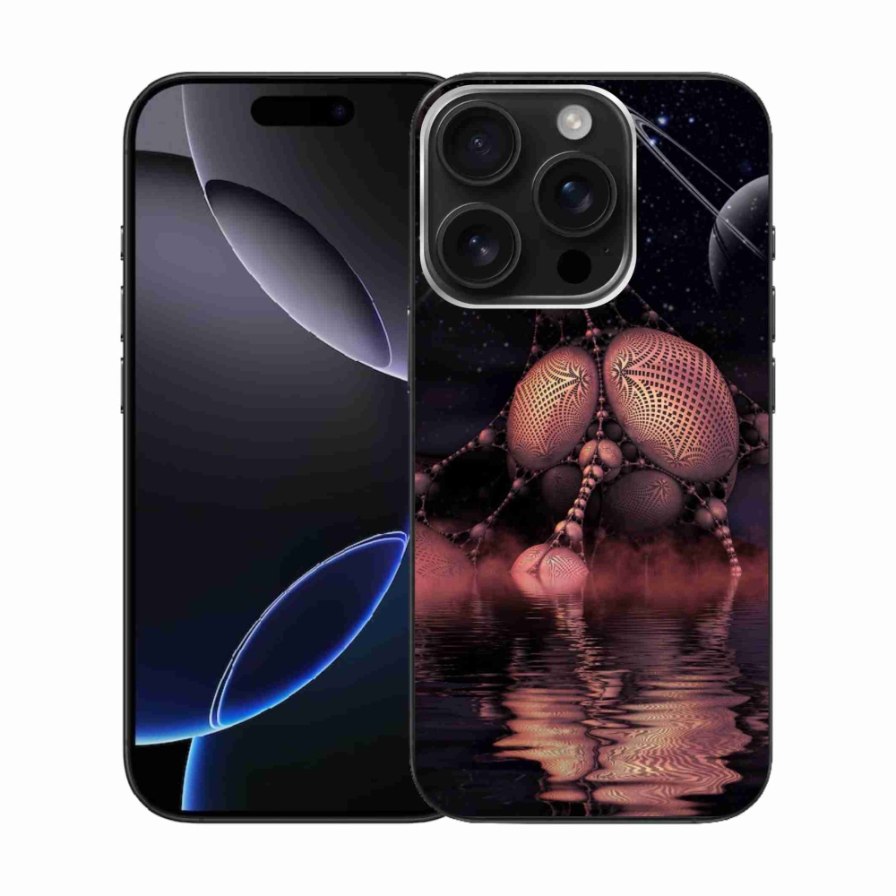 Gelový kryt mmCase na iPhone 16 Pro - abstraktní motiv 19