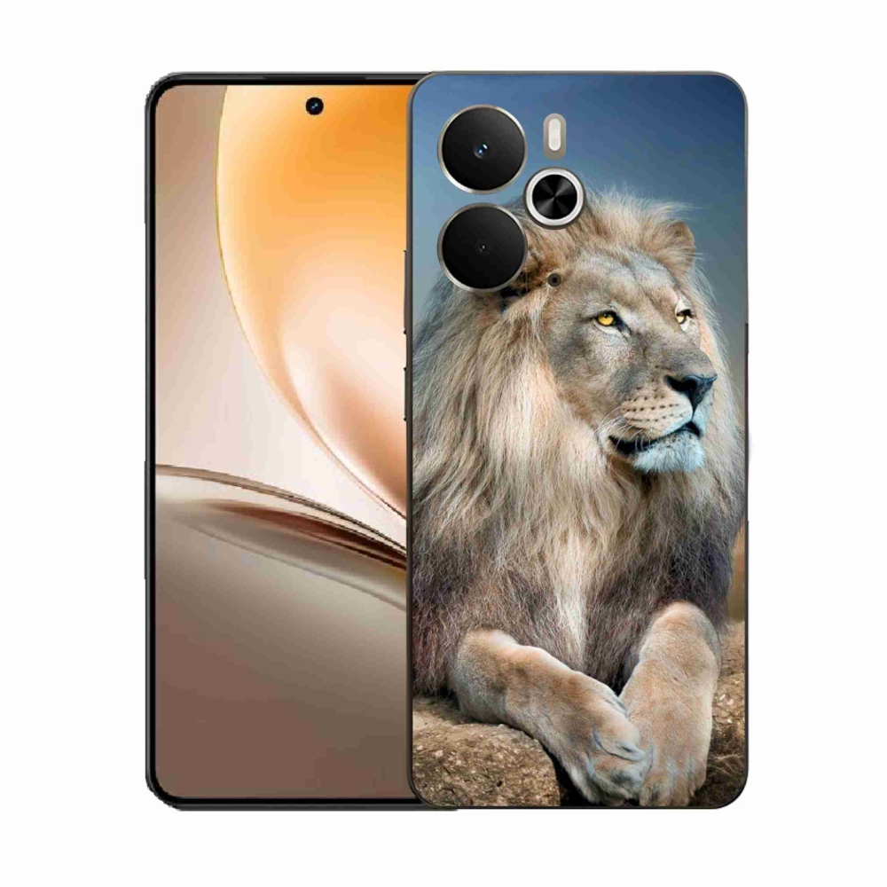 Gelový kryt mmCase na Realme 14 5G - lev 1