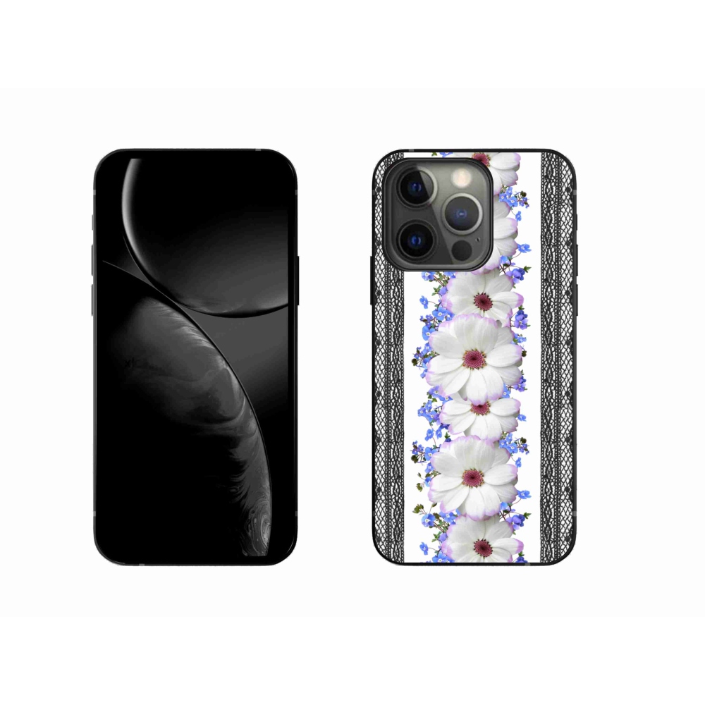 Gelový kryt mmCase na iPhone 13 Pro 6.1 - květiny 8