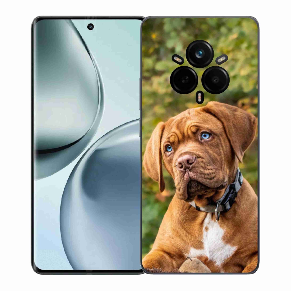 Gelový kryt mmCase na Realme 14 Pro+ 5G - štěně 