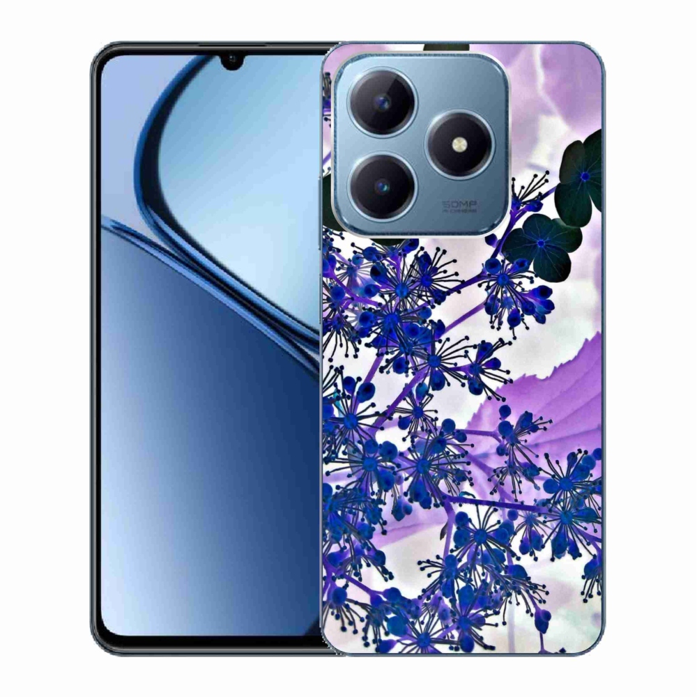 Gelový kryt mmCase na Realme C63 - květ hortenzie