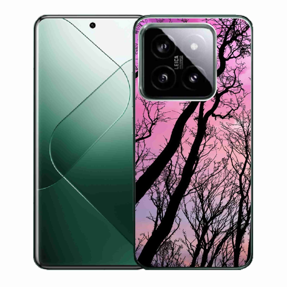 Gelový obal mmCase na Xiaomi 14 - opadané stromy