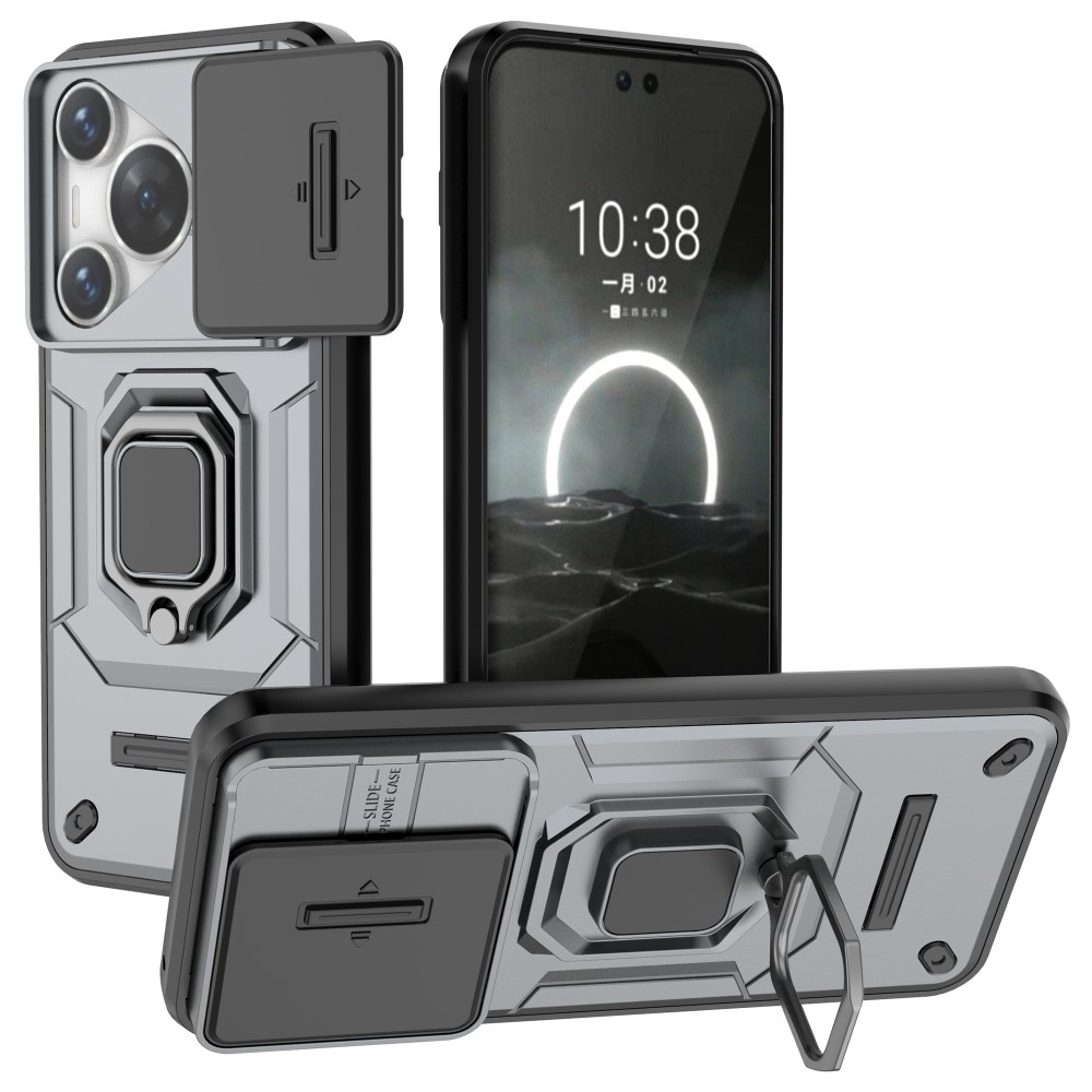 Lens odolný kryt na Huawei Pura 70 - šedý