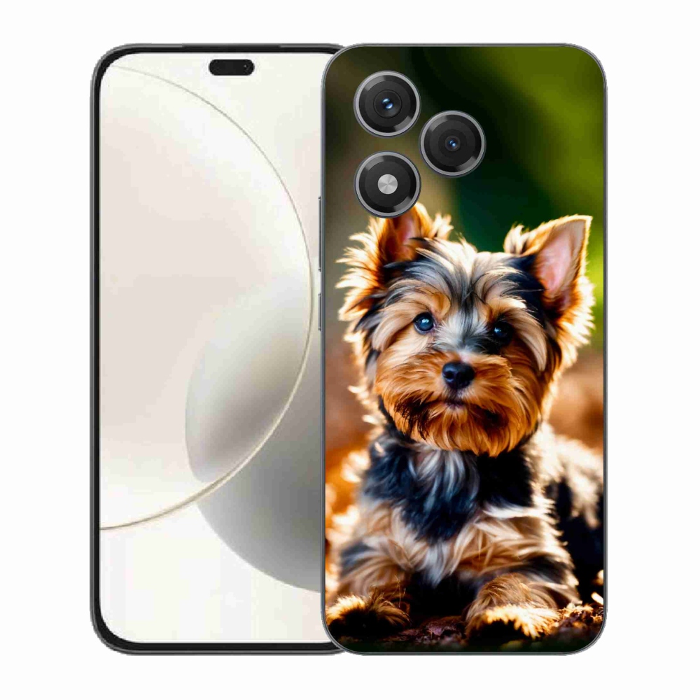 Gelový kryt mmCase na Honor 400 Lite - jorkšír 10
