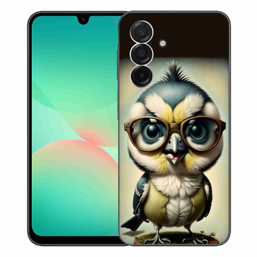 Gelový kryt mmCase na Samsung Galaxy A26 5G - mládě s brýlemi