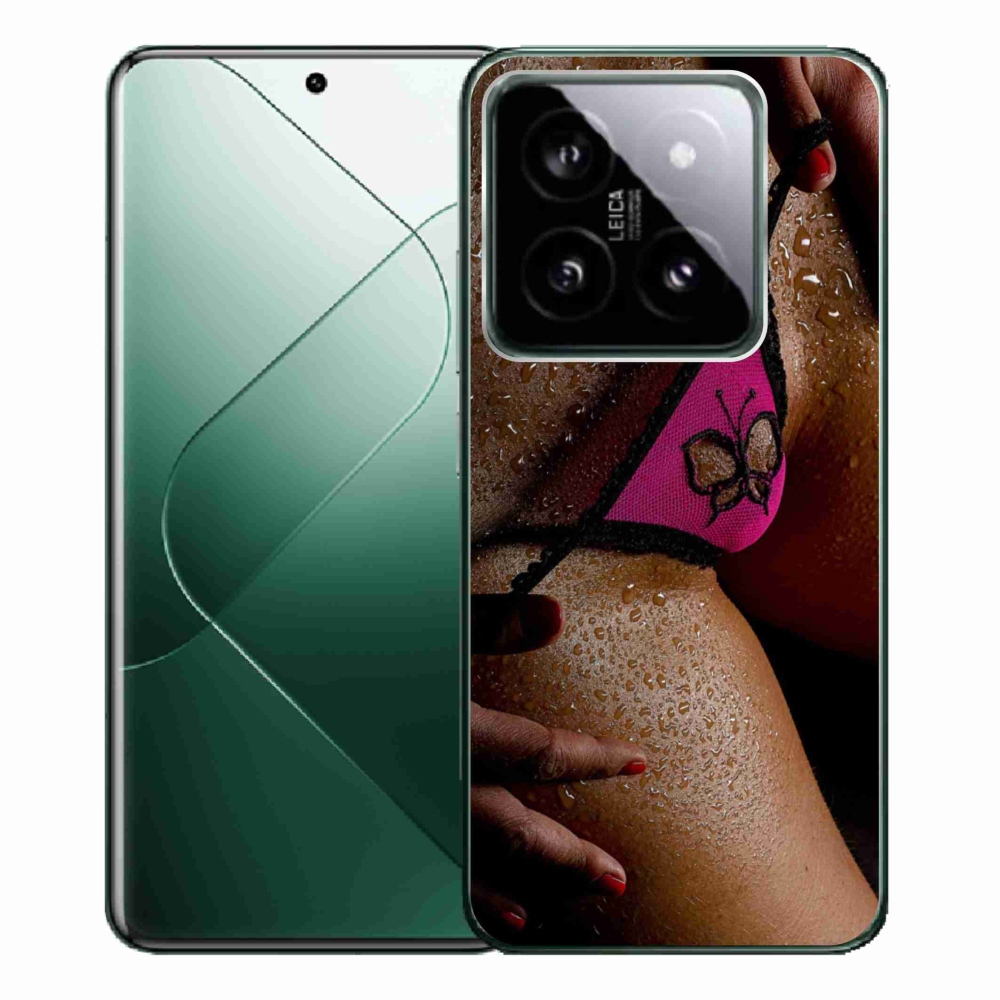 Gelový kryt mmCase na Xiaomi 14 Pro - sexy žena