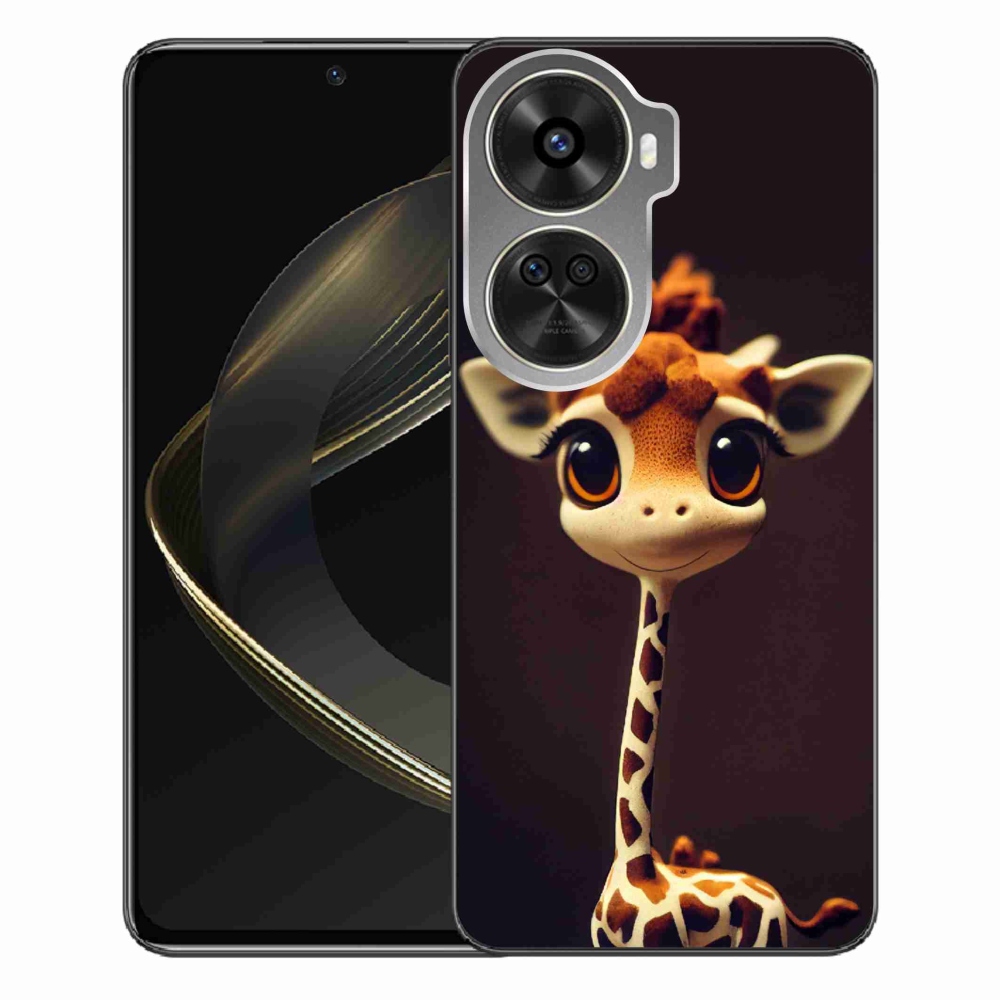 Gelový kryt mmCase na Huawei Nova 12 SE - malá žirafa