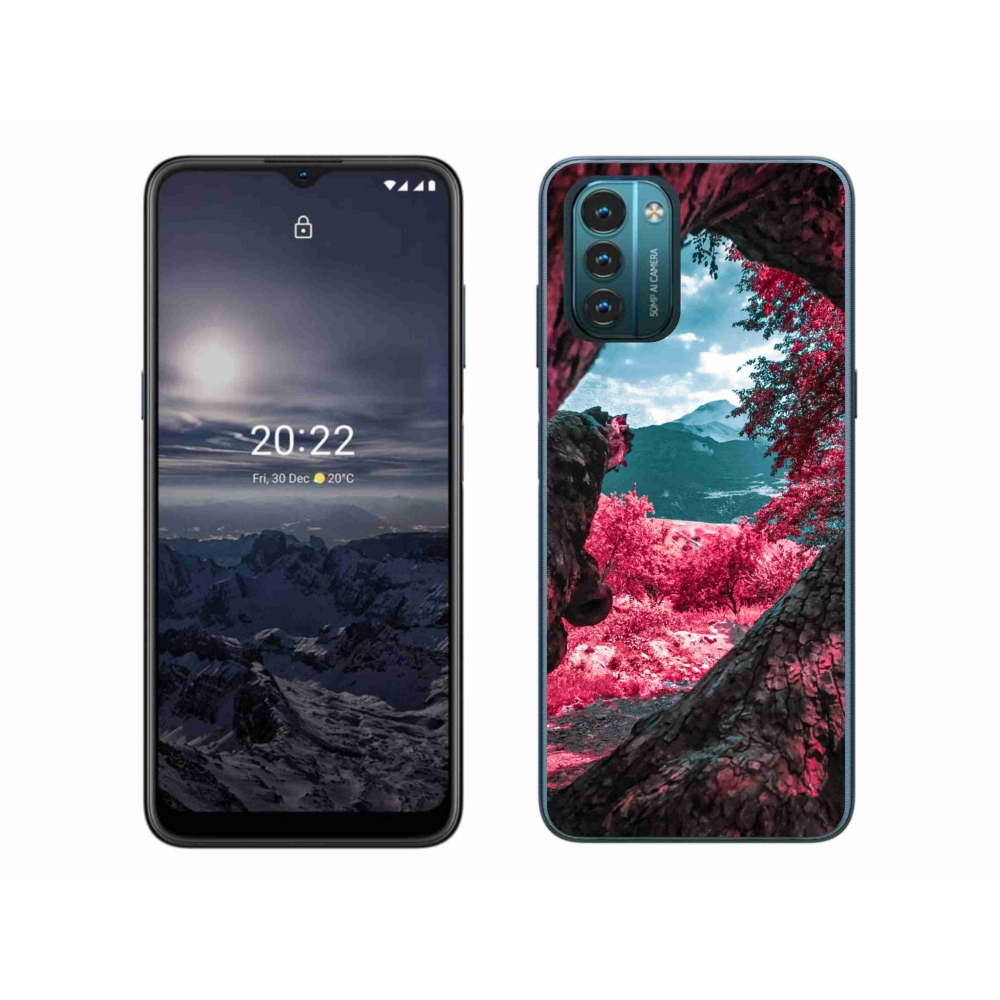 Gelový kryt mmCase na Nokia G11/G21 - výhled na hory