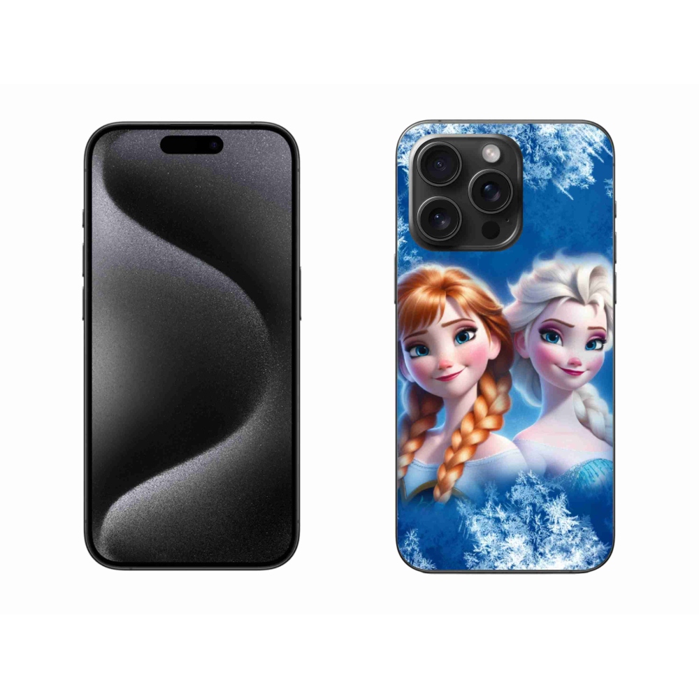 Gelový kryt mmCase na iPhone 15 Pro Max - ledové království 2