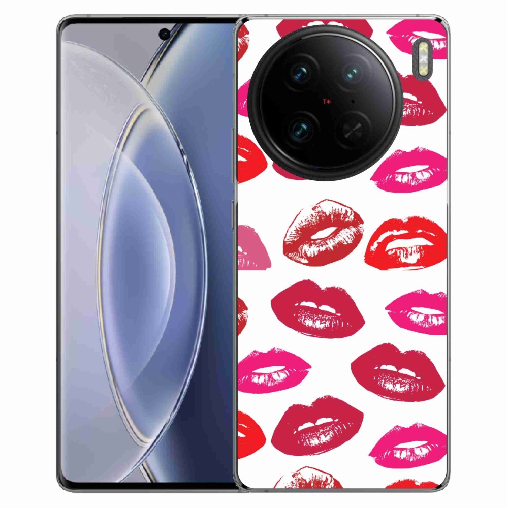 Gelový kryt mmCase na Vivo X90 Pro - rty