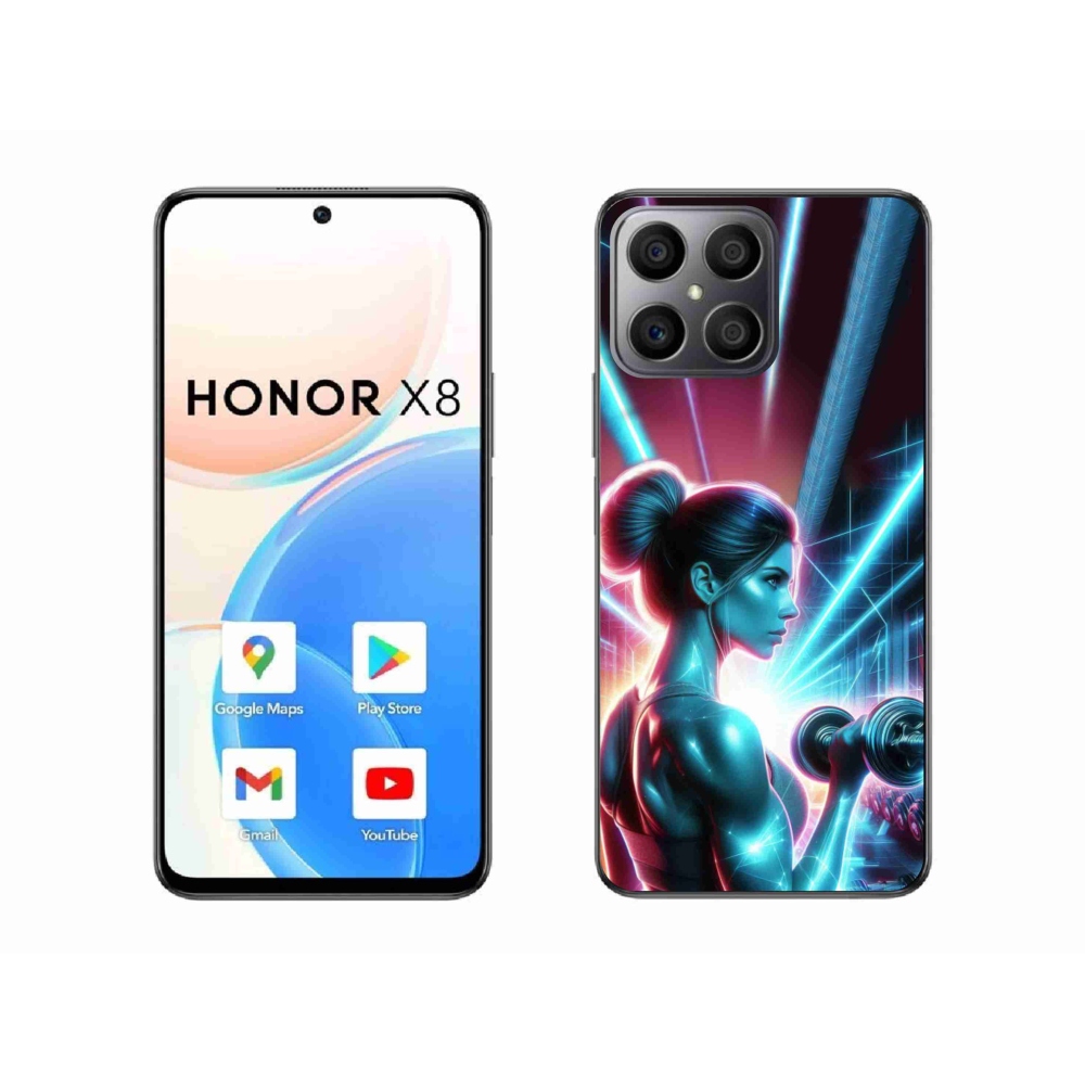 Gelový kryt mmCase na Honor X8 4G - posilování