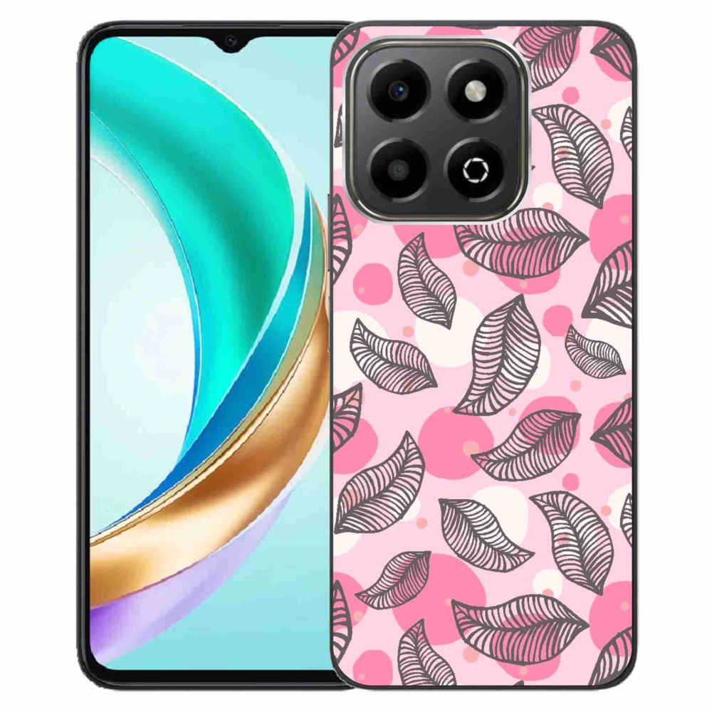 Gelový kryt mmCase na Honor X6b - kreslené padající listy