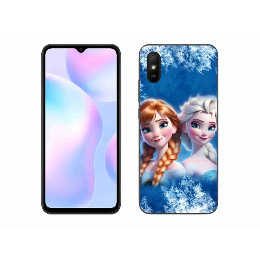 Gelový kryt mmCase na Xiaomi Redmi 9AT - ledové království 2