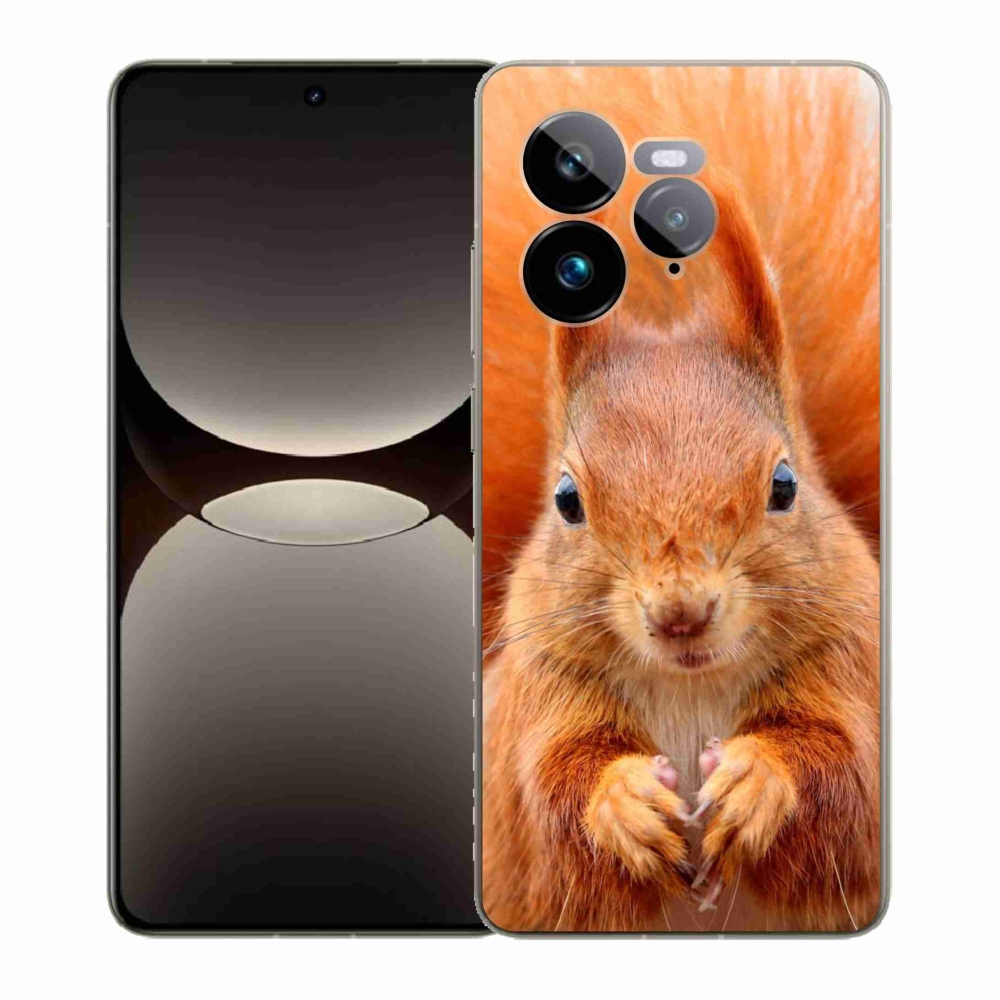 Gelový kryt mmCase na Realme GT 7 Pro 5G - veverka
