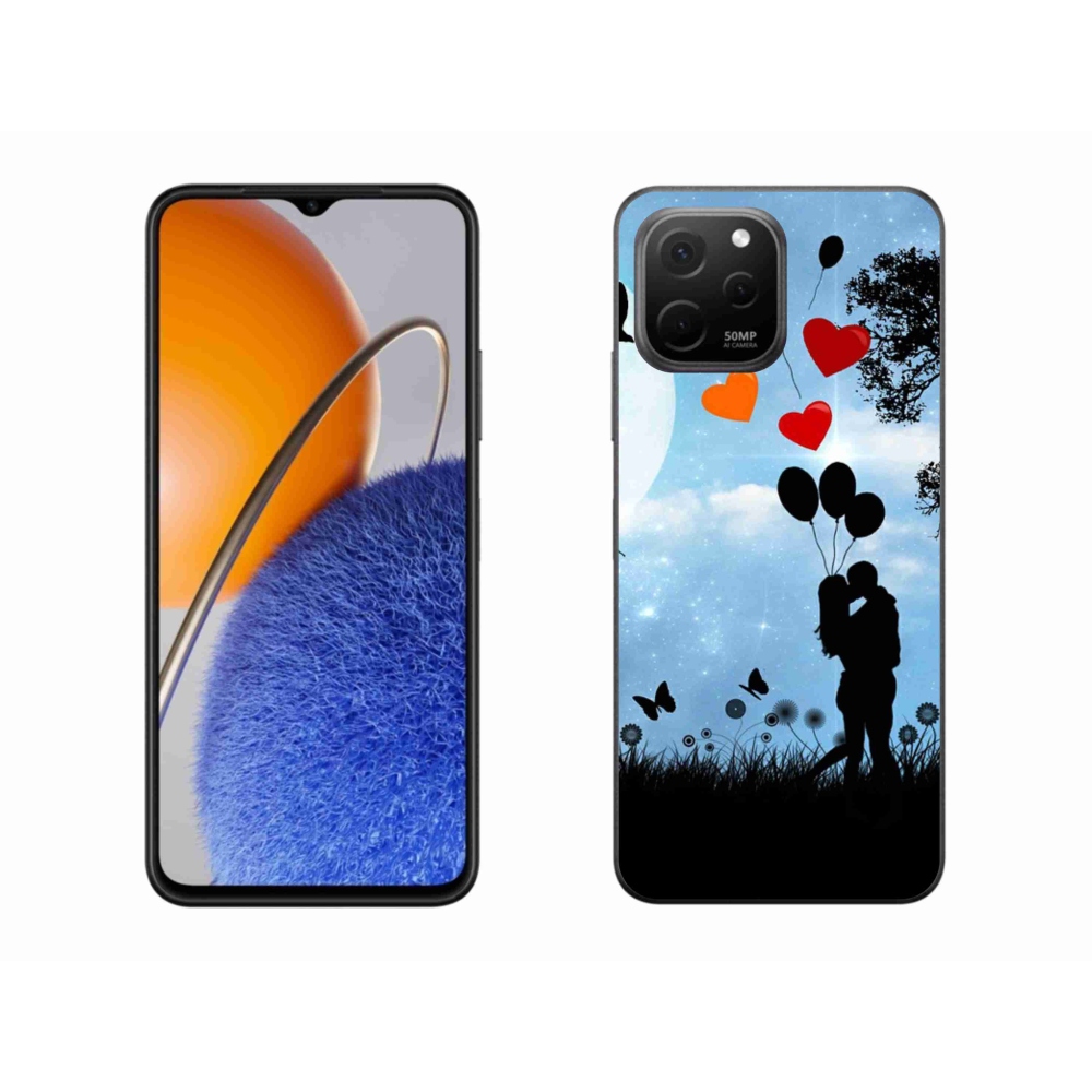 Gelový obal mmCase na Huawei Nova Y61 - zamilovaný pár