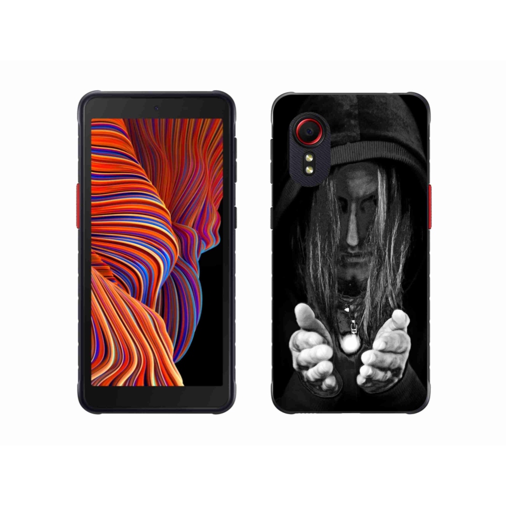 Gelový kryt mmCase na Samsung Galaxy Xcover 5 - tajemná osoba