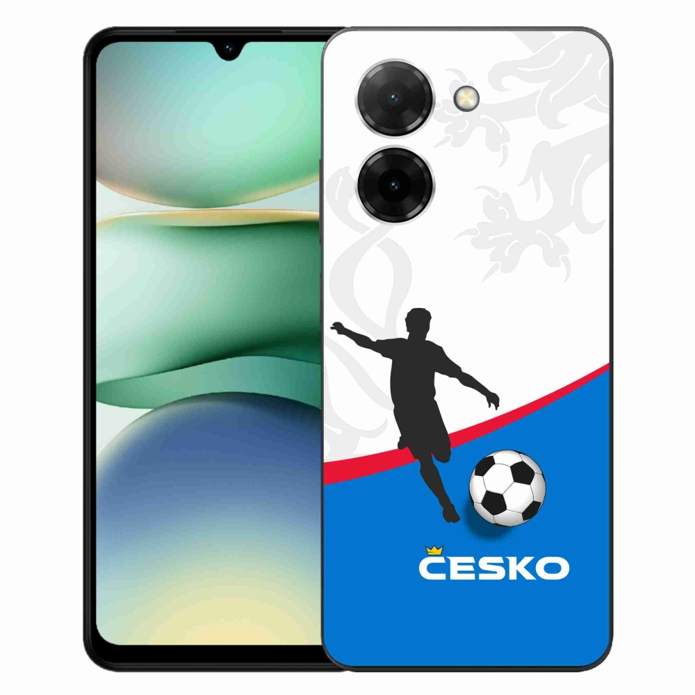 Gelový kryt mmCase na Xiaomi Redmi A5 (171.7x77.8x8.3mm) - fotbal Česko 1
