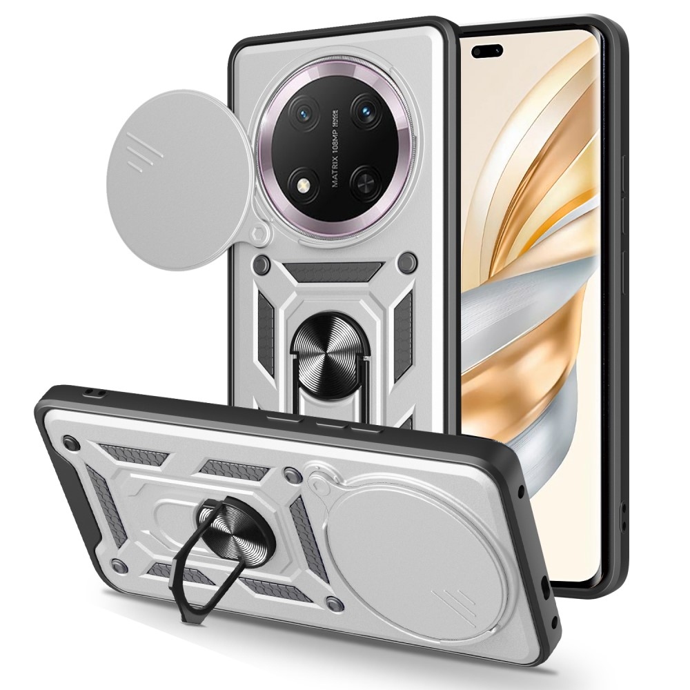 Slide odolný kryt na Honor Magic 7 Lite 5G - stříbrný