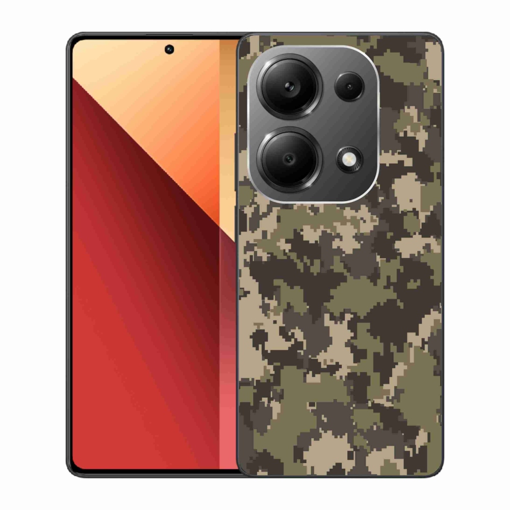 Gelový kryt mmCase na Xiaomi Redmi Note 13 Pro 4G/Poco M6 Pro - maskáčový vzor 12