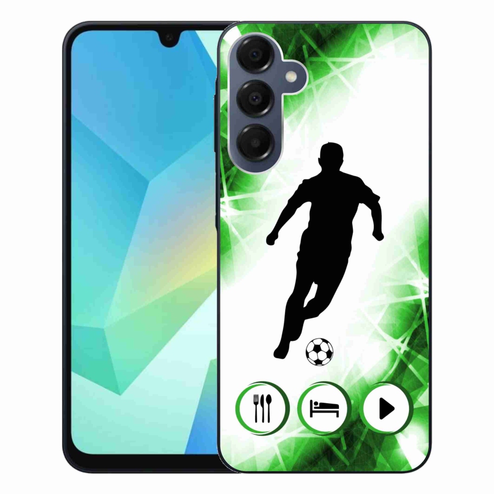 Gelový kryt mmCase na Samsung Galaxy A16 4G/5G - fotbalista