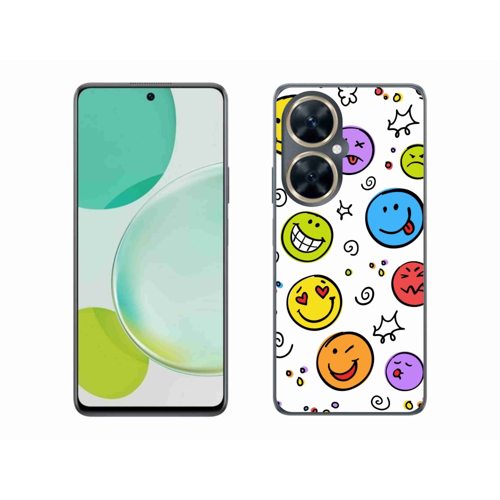 Gelový kryt mmCase na Huawei Nova 11i - smajlíci