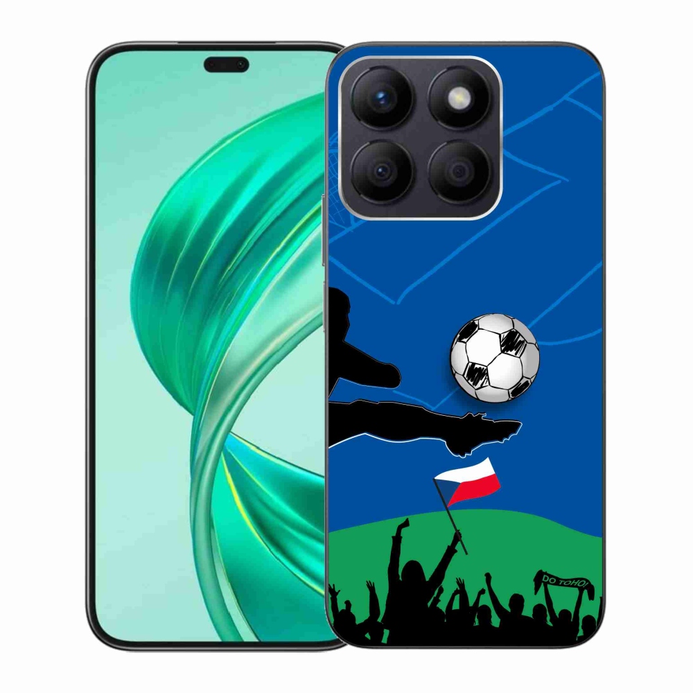 Gelový kryt mmCase na Honor X8b - fanoušci fotbalu