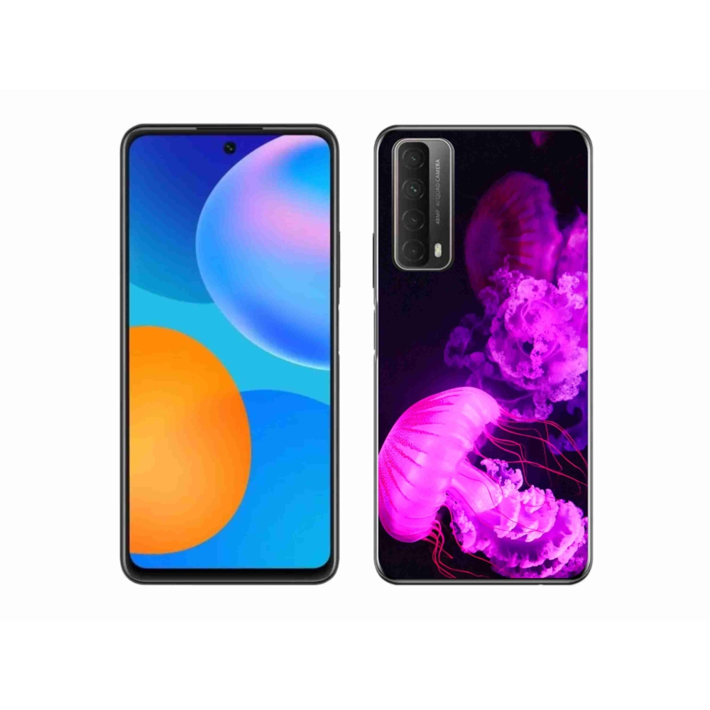 Gelový kryt mmCase na Huawei P Smart (2021) - medúza 1